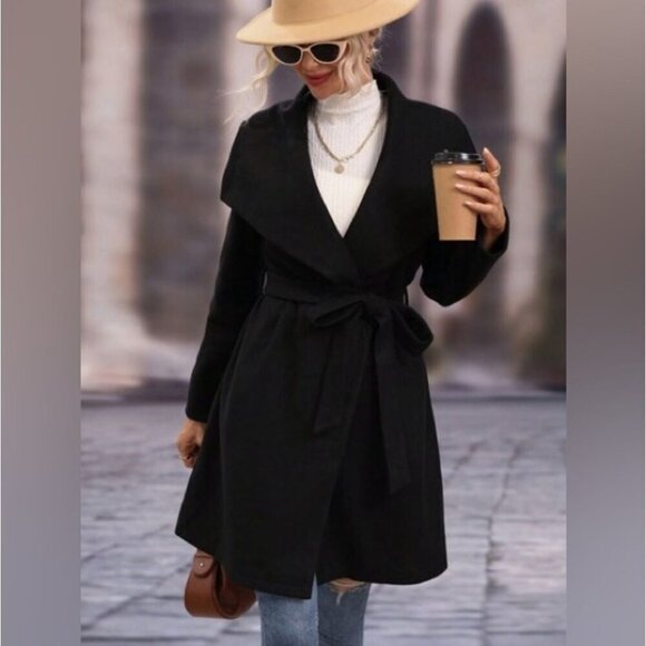 RUD by RUDSAK Trench Coat Notch Lapel  Coats Windproof Jackets Overcoat small - Picture 15 of 15